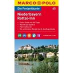 65. Niederbayern- Rottal-Inn térkép 1 : 120 000 Marco Polo