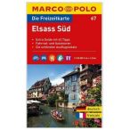   67. Elsass Süd térkép, Dél-Elzász térkép 1 : 120 000 Marco Polo