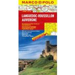   Languedoc-Roussillon térkép, Auvergne térkép Marco Polo 1:300 000  2015