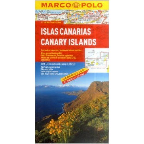 Kanári szigetek térkép Marco Polo 1:150 000 