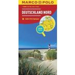 Észak-Németország térkép Marco Polo 2018 1:500 000 