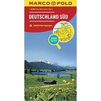 Dél-Németország térkép Marco Polo 1:500 000 