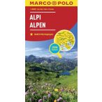 Alpok térkép Marco Polo 1:800 000 