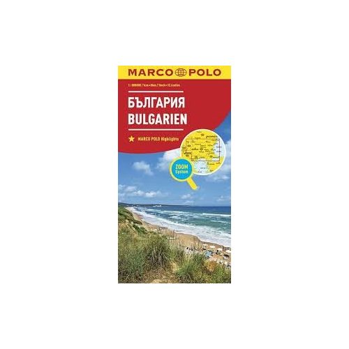 Bulgária térkép Marco Polo 1:800 000 