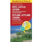   Észtország, Lettország, Litvánia térkép Marco Polo 1:800 000  2016