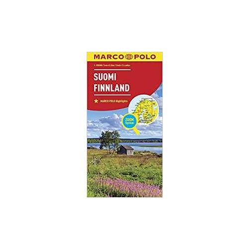 Finnország térkép Marco Polo 1:850 000 