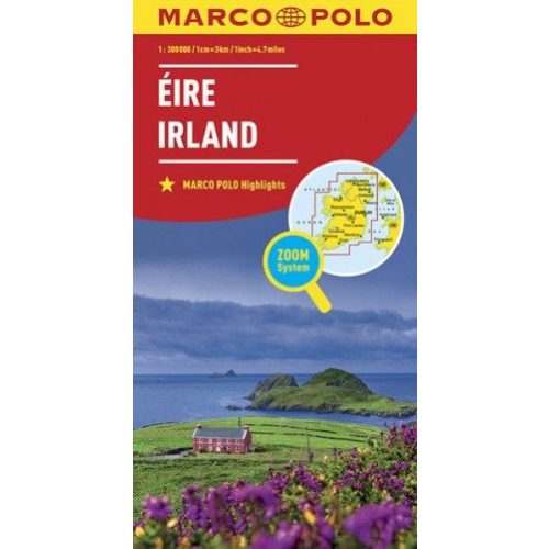 Írország térkép Marco Polo Ireland 1:300 000   2016