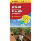 Románia térkép Marco Polo 1:800 000  2017