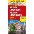   Belgium térkép Marco Polo  1:300 000  Belgium, Luxembourg térkép