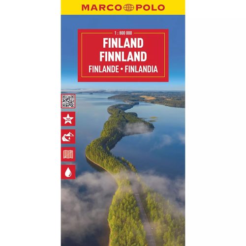 Finnország térkép Marco Polo 1:850e (2023)