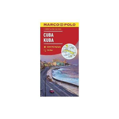 Kuba térkép Marco Polo 1:1 000 000 2018