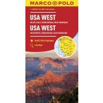 USA West térkép, Nyugat - USA Marco Polo 1:2 000 000  