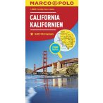 California, Kalifornia térkép Marco Polo 1:800 000 
