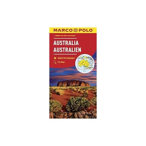 Ausztrália térkép Marco Polo 1:4 000 000 