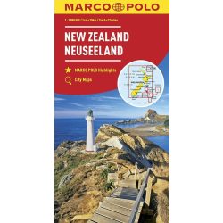 Új-Zéland térkép Marco Polo 1:2 000 000  2016