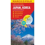 Japán térkép Marco Polo 1:2Mio Japán, Korea térkép