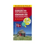   Dánia térkép Marco Polo, Dánia dél autótérkép 2017 1:200 000 