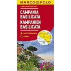 Campania térkép, Basilicata térkép Marco Polo 1:200 000 