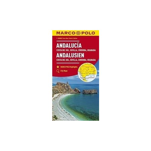 Andalúzia térkép Marco Polo 1:200 000 