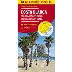 Costa Blanca térkép Marco Polo 1:300 000 2018