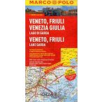 Veneto térkép Marco Polo 1:200 000  Garda Tó
