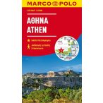 Athén térkép Marco Polo vízálló  2018 1:15 000 