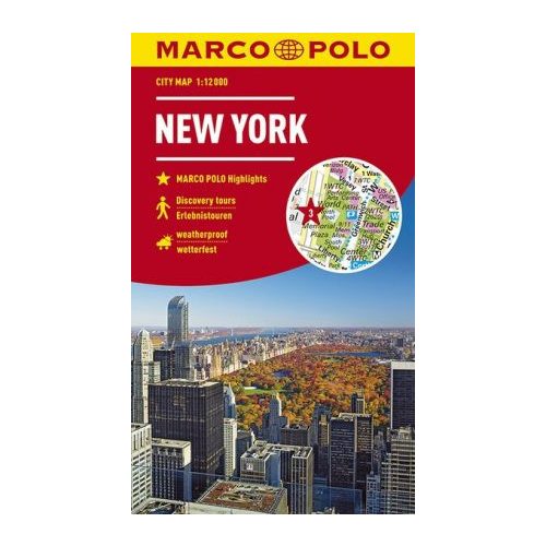 New York térkép Marco Polo 1:15 000   2019
