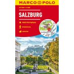 Salzburg térkép Marco Polo vízálló 2020 1:15 000 