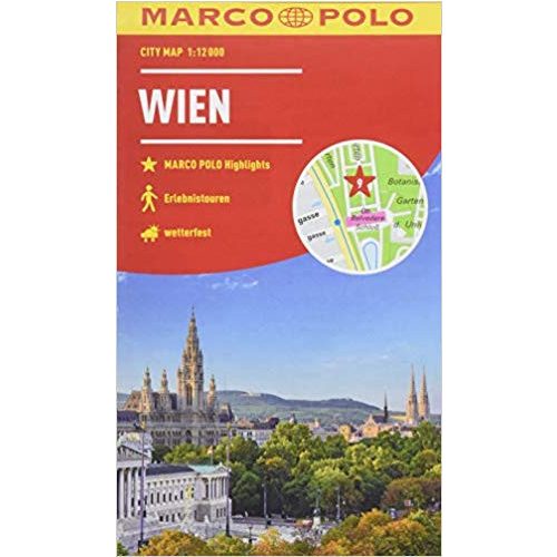  Bécs térkép Marco Polo vízálló 1:12 000  2018