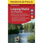19. Leipzig/Halle und Umgebung turista térkép 1 : 120 000 