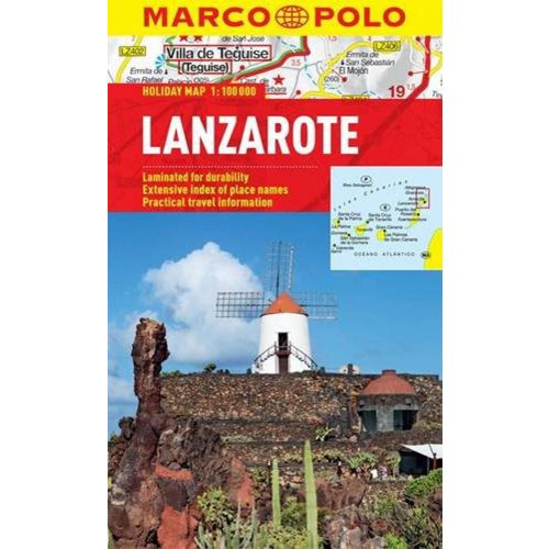 Lanzarote térkép Marco Polo 1:100 000