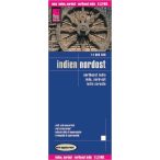 Észak-kelet India térkép Reise 1:300 000 