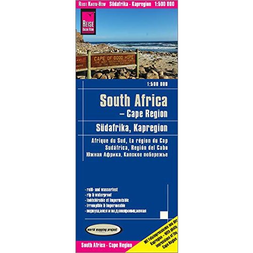 Dél-Afrika autós térkép South Afrika térkép Reise  1:400 000  