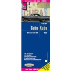   Kuba térkép Reise, Cuba térkép 1:650 000  Kuba és Havanna térkép