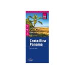   Costa Rica térkép, Costa Rica autós térkép, Panama térkép Reise 1:300 000