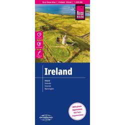 Írország térkép Reise 1:350 000  2017