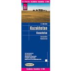   Kazakhstan autós térkép, Kazahsztán térkép Reise 1:2 000 000 Kazahsztán autós térkép
