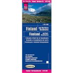   Finnország autós térkép Reise Észak-Skandinávia térkép 1:875 000 