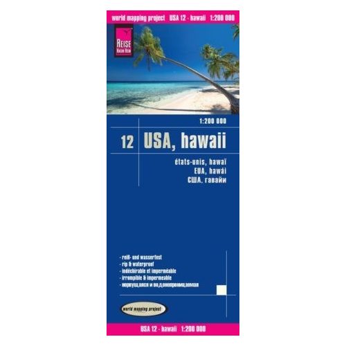 USA 12. Hawaii térkép Reise 1:1 250 000 