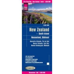   Új-Zéland térkép Reise New Zealand  2018  1:550 000 Déli sziget térkép
