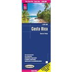   Costa Rica térkép, Costa Rica autós térkép, Panama térkép Reise 1:300 000