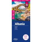   Albánia térkép Reise, Albánia autós térkép 2022 1:220 000 