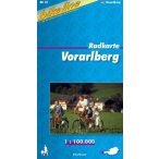Vorarlberg kerékpáros térkép