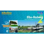   Elbe-Radweg Magdeburg-Cuxhaven Esterbauer Elba kerékpáros térkép, atlasz - német