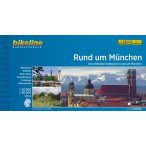   München kerékpáros térkép Rind um München Radweg kerékpáros atlasz Esterbauer 1:50 000, 1:20 000 