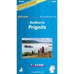 Prignitz kerékpáros  térkép 1:75 000