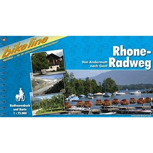 Rhone Radweg kerékpáros atlasz Esterbauer 1:75 000  Rhone kerékpáros térkép