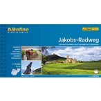   Jakobs-Radweg - Szent Jakab út kerékpáros atlasz (Pamplona-Santiago de Compostela) Esterbauer német 1:75e 