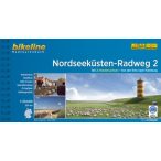   Nordseeküsten Radweg kerékpáros atlasz 2. Esterbauer 1:50 000 Észak-tengeri kerékpáros atlasz
