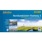   Nordseeküsten Radweg kerékpáros atlasz 3. Esterbauer 1:75 000 Észak-tengeri kerékpáros atlasz 
